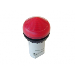 Lampka sygnalizacyjna 22mm czerwona kompaktowa wystająca M22-LCH-R 216915-67434